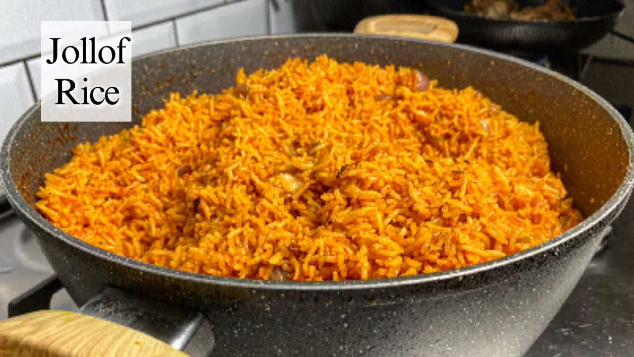 A Jollof rice recipe for beginners. Simple and easy with no Wahala