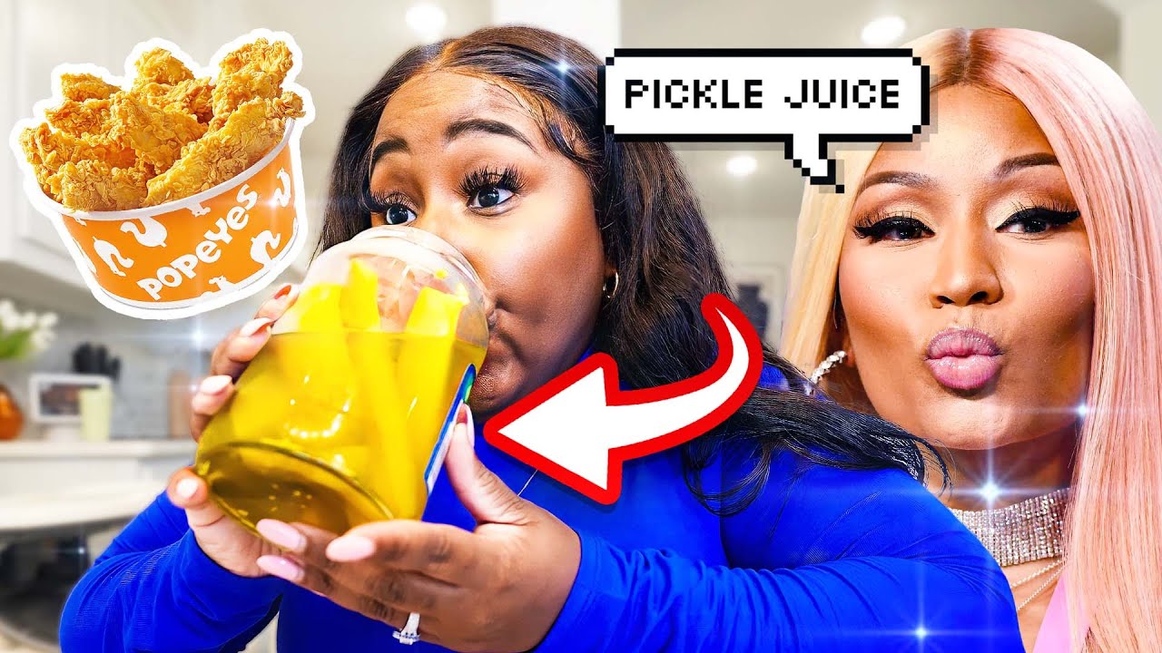 I ATE LIKE NICKI MINAJ FOR 24 HOURS!