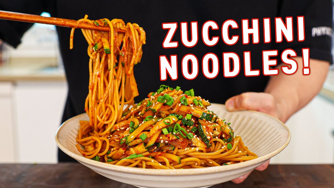 Got Zucchini? Try This 15 Minute Zucchini Spaghetti That Will Change Your LIFE!