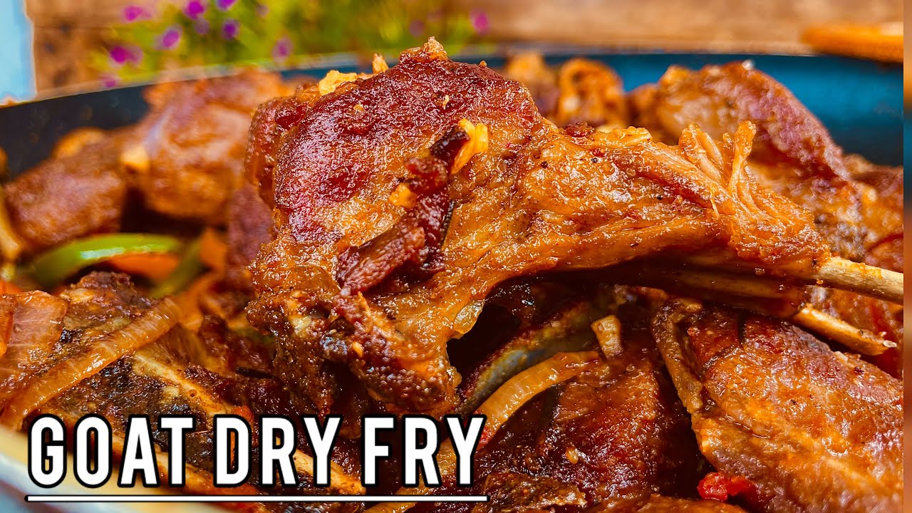 East African Goat meat dry fry Recipe.