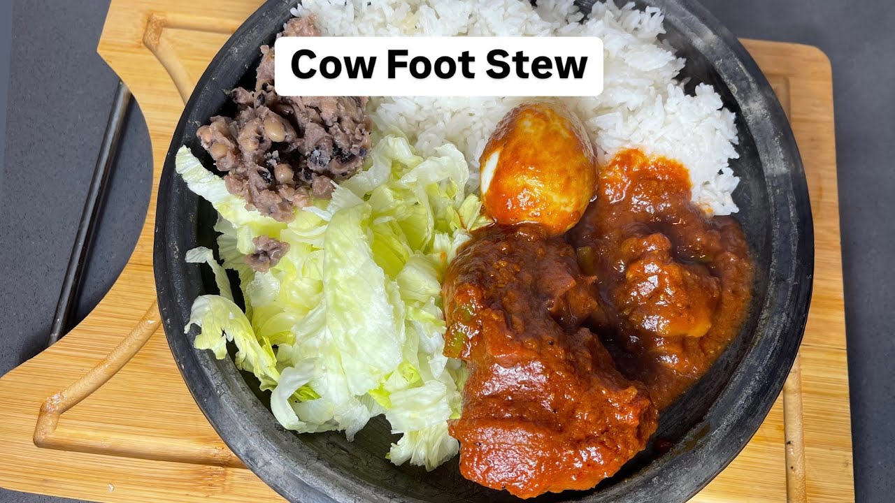 Kotodwe Stew | Cow Foot Tomato Stew | Recipe | Lovystouch