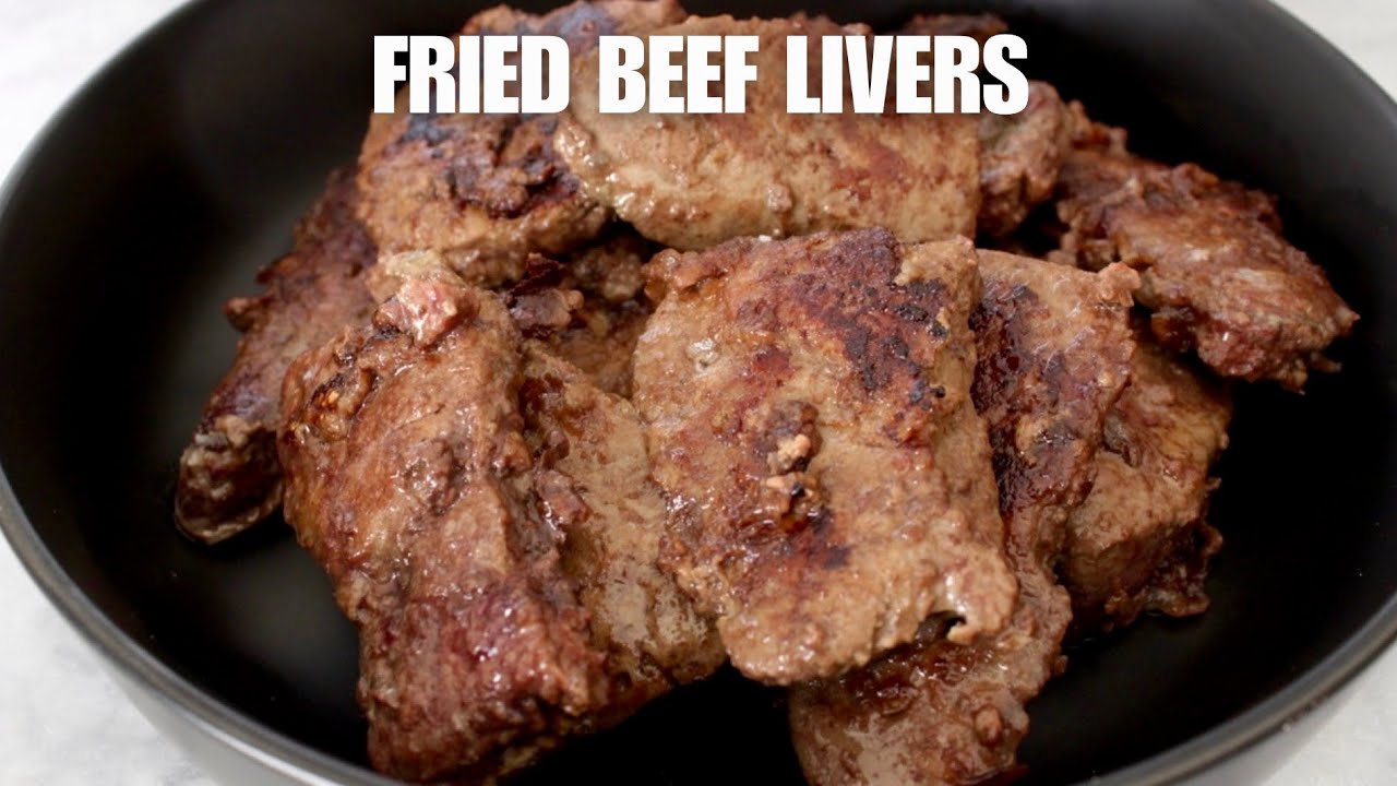 Just 3 Ingredients - Fried Ox Livers