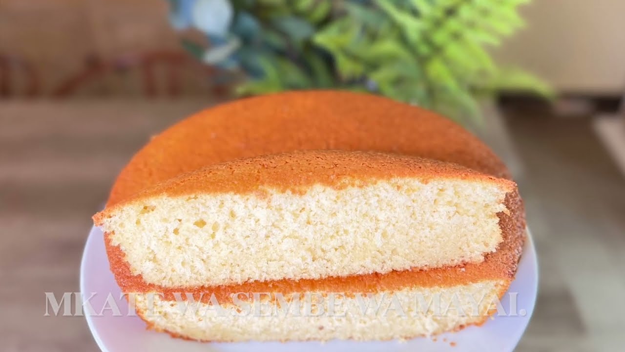 Mkate Wa Mayai Wa Unga Wa Sima // Mkate wa sembe.