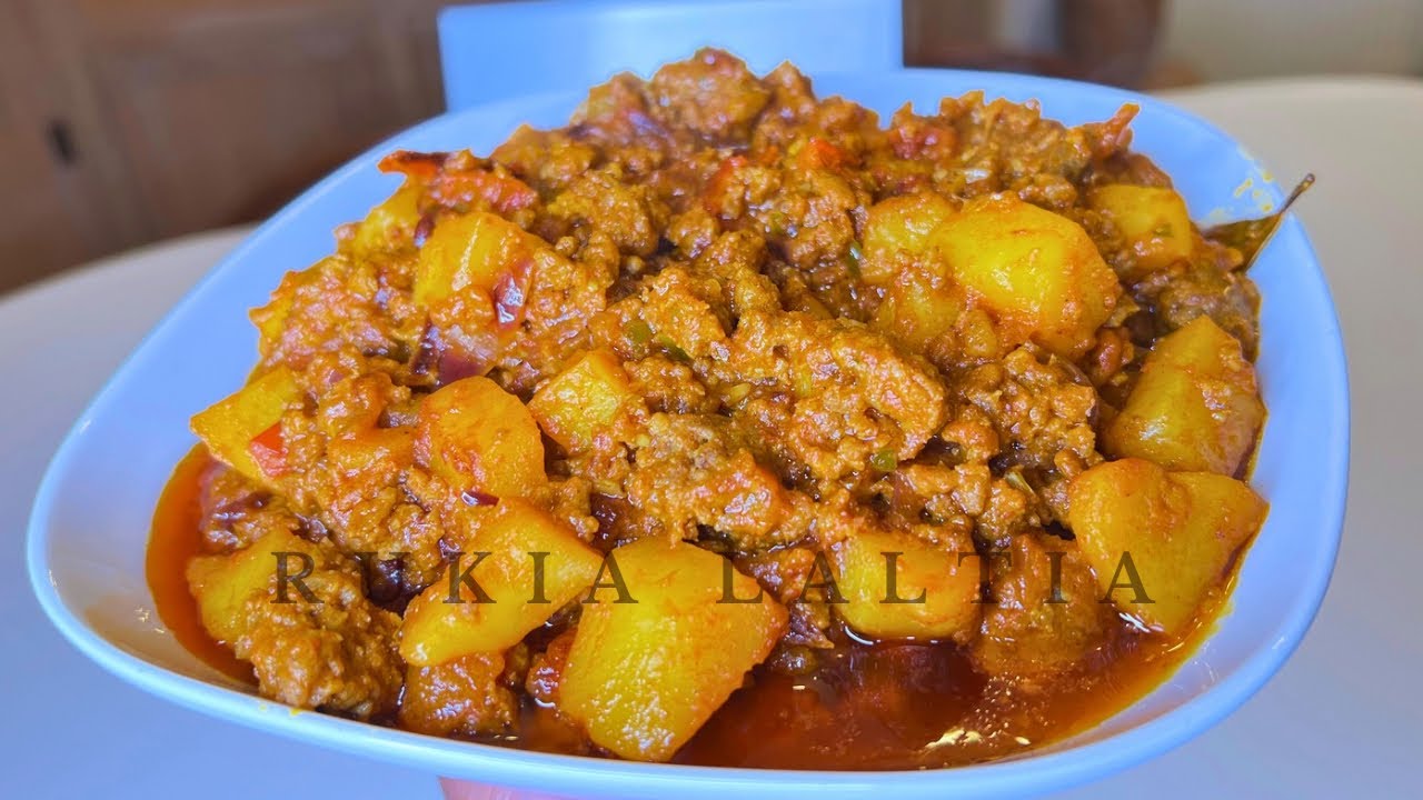 Rosti ya nyama yakusaga // Rosti la Keema .