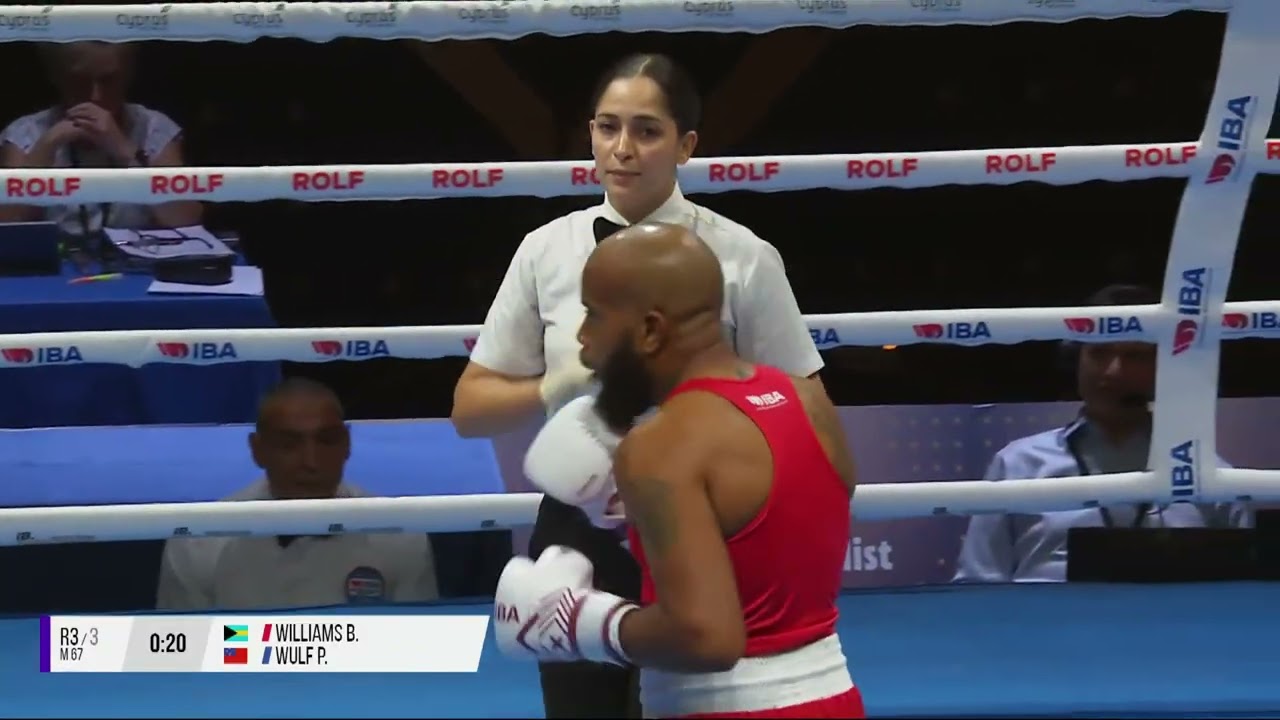 67kg WILLIAMS Rashield 🇧🇸 vs WULF Jason 🇼🇸 | IBA 2025 Men’s WBCHs