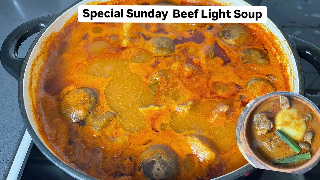 Sunday Beef Light Soup| Beef Light Soup | Sunday Dinner | Recipe | Lovystouch