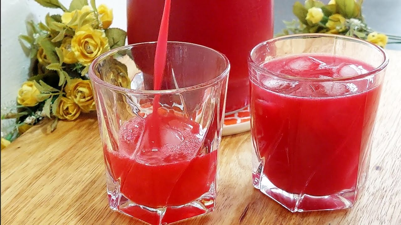 A Natural Pre-Workout Drink Recipe | Pineapple Beetroot Orange and Ginger Juice background