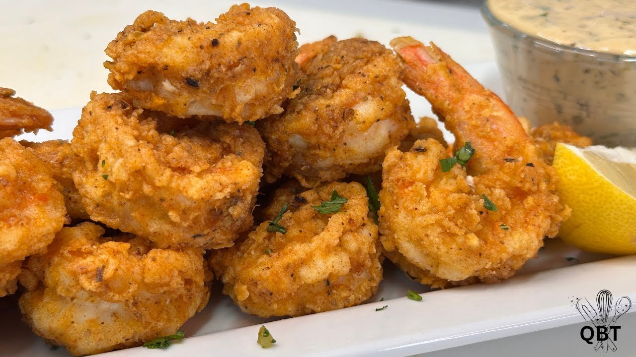 CRISPY FRIED SHRIMP – A MUST TRY! 30-Minute Meal background