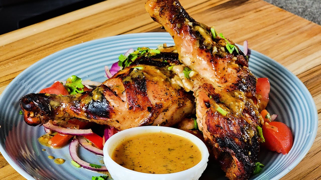 HONEY MUSTARD ROASTED CHICKEN LEGS | ROASTED CHICCKEN | Chicken Thighs and Drums Recipe