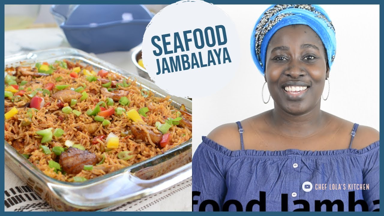 Cook Seafood Jambalaya like a Pro at Home! background