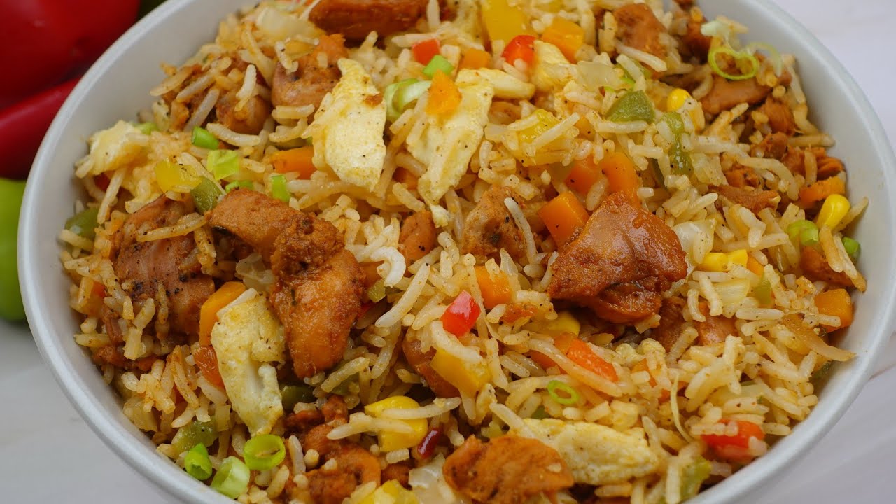 Chicken Tikka Fried Rice By Recipes Of The World
