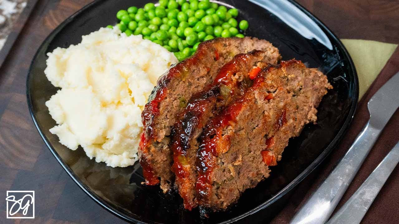 Best Homemade Meatloaf | Tender, Moist, and Full of Flavor background