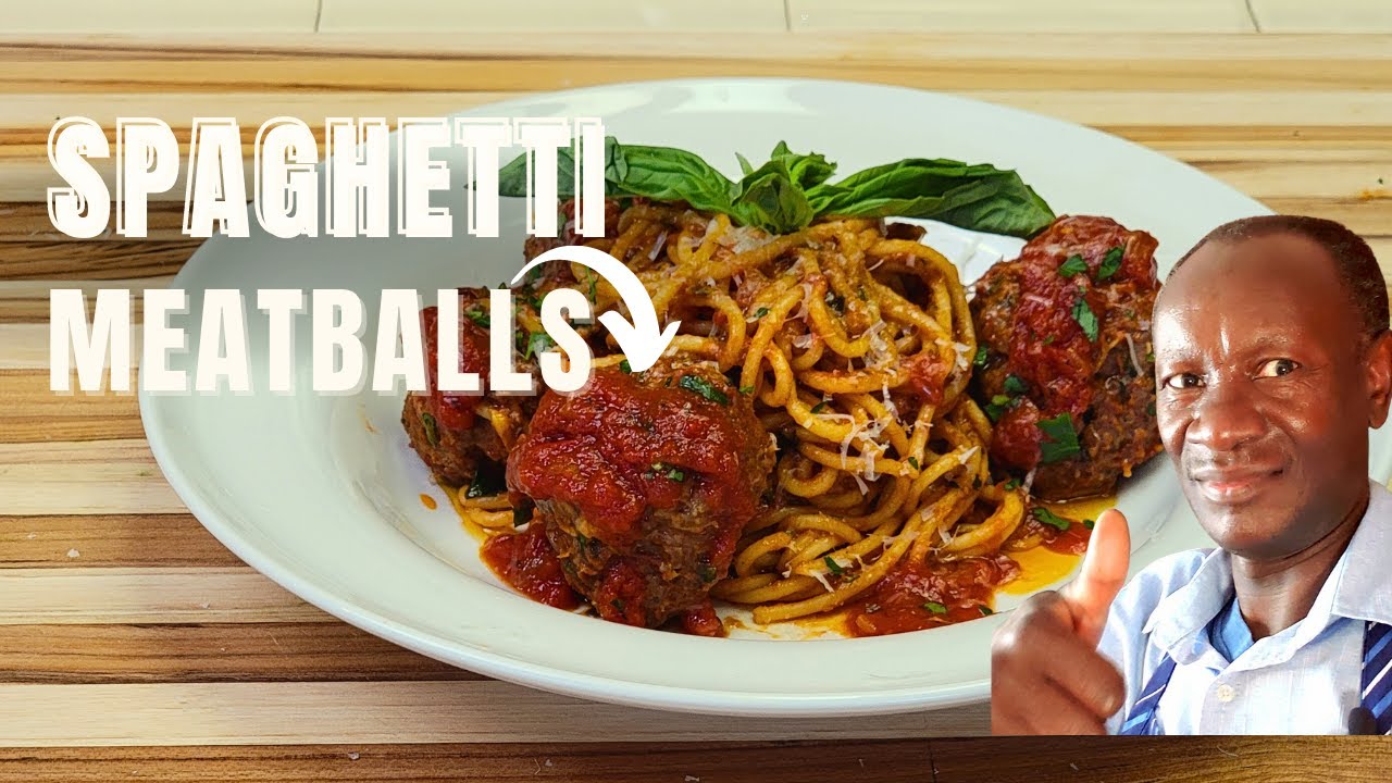Made at Home,, Best Spaghetti and Meatballs | Chef D Wainaina background