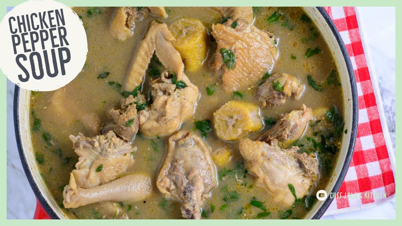 You only need few ingredients to make this Chicken Pepper Soup.