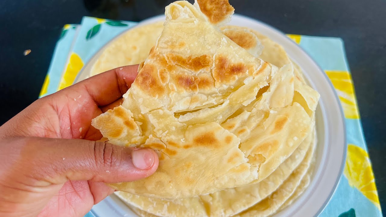 How to make soft Layered chapati | Indian paratha made easy