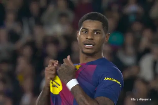 [Highlights] High quality! Rashford's direct free-kick saved by the goalkeeper