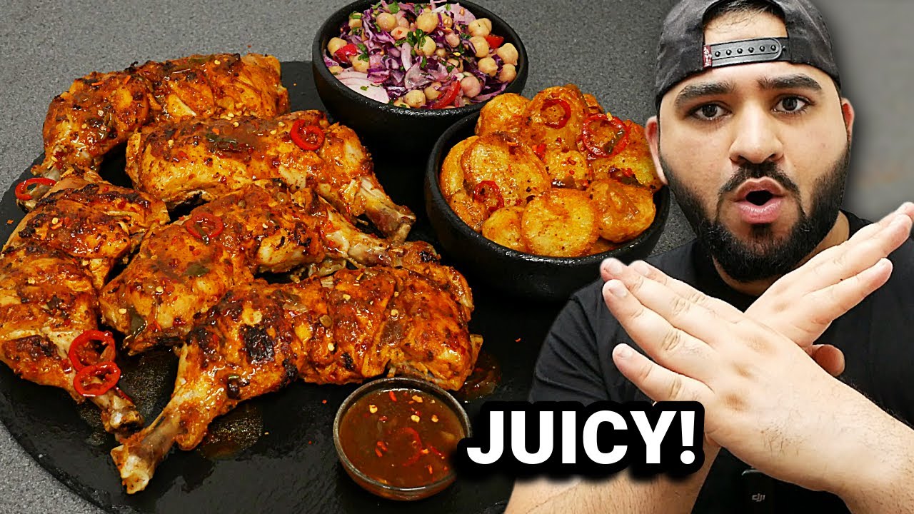 STOP FRYING CHICKEN! Make Juicy Chicken Legs Instead! background
