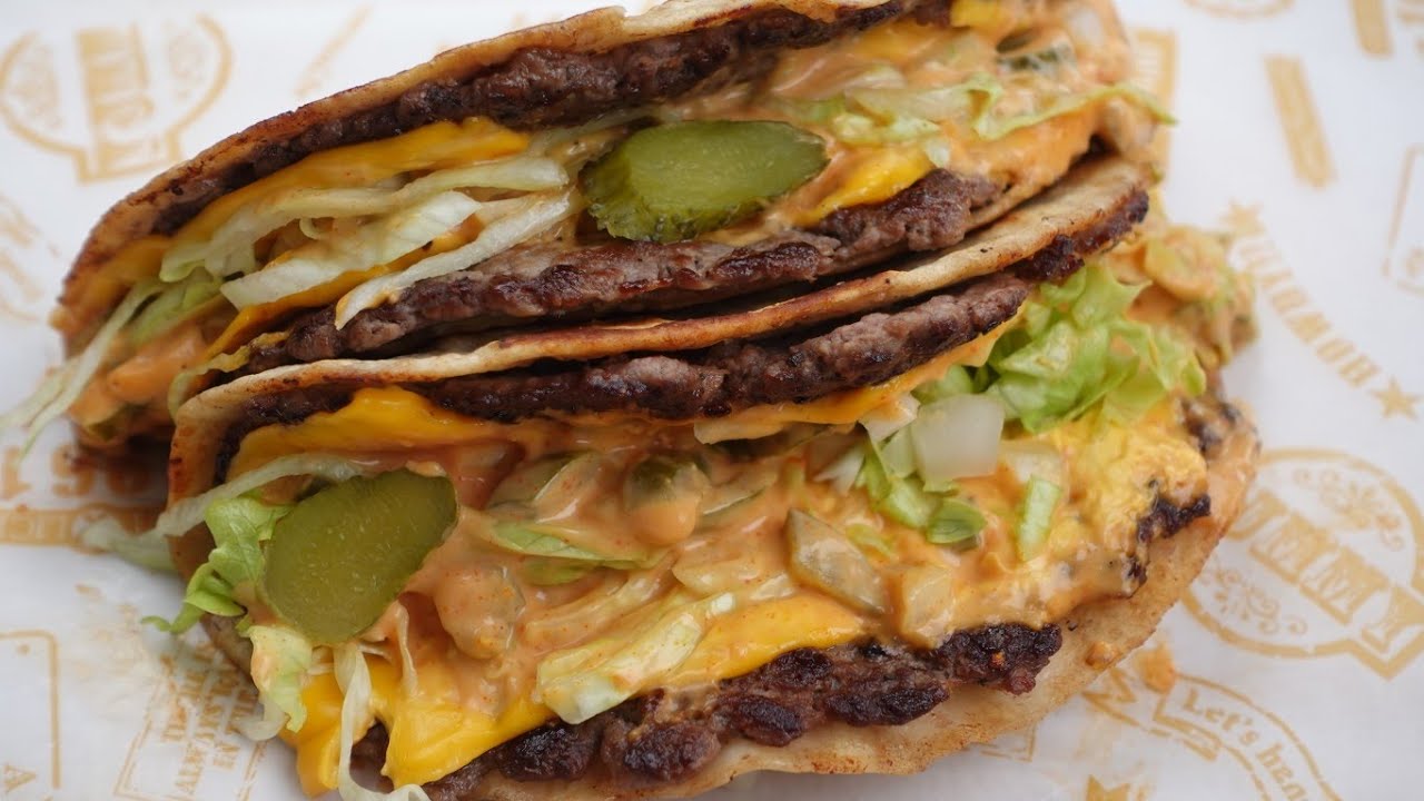 Smash Burger Tacos,Ramadan Special Recipe By Recipes Of The World background