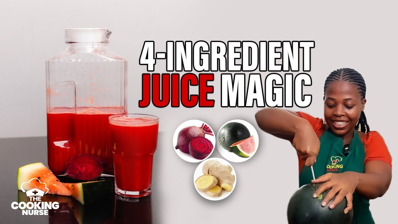 “Glow From Within “ watermelon and beet JUICE RECIPE background