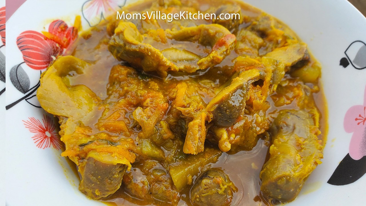 Easy Ugandan Chicken Gizzards Recipe | Mom's Village Kitchen background