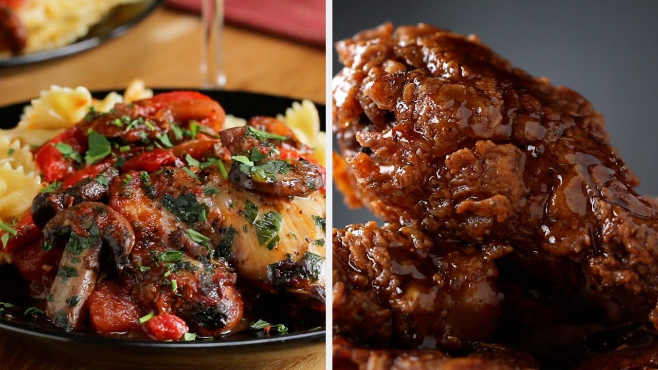Recipes to make your Tinder date! background
