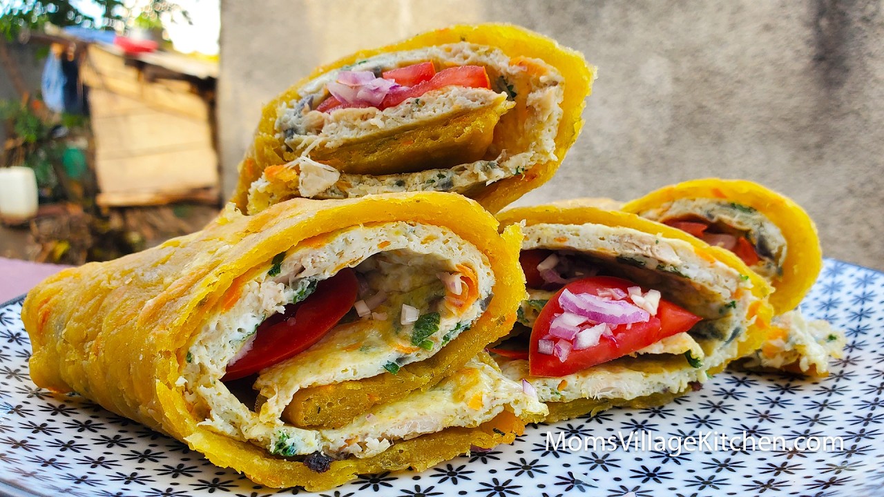 How to Make Ugandan Chicken Rolex & Soft Chapati ๐๐บ๐ฌ | Street Food Recipe Youโll Love! background