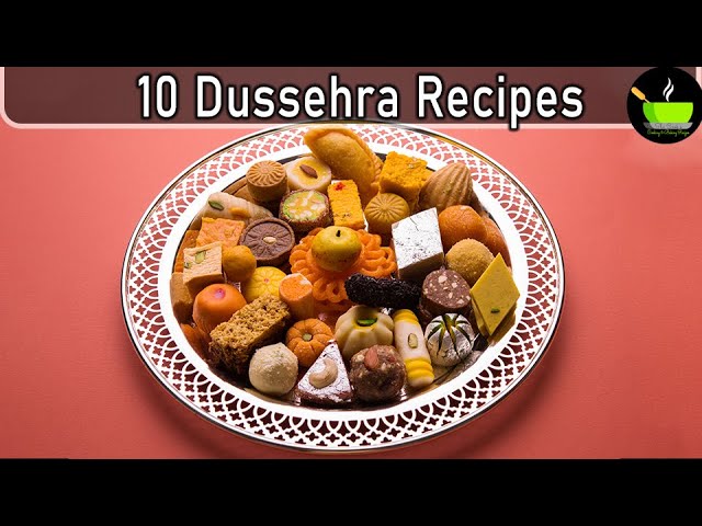 10 Dussehra Recipes | Dasara Festival Recipes | Dussehra Special Recipes ideas | Easy Sweets Recipe background