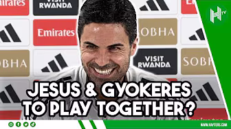 Jesus & Gyokeres can play TOGETHER! | Mikel Arteta EMBARGO | Arsenal v Wolves
