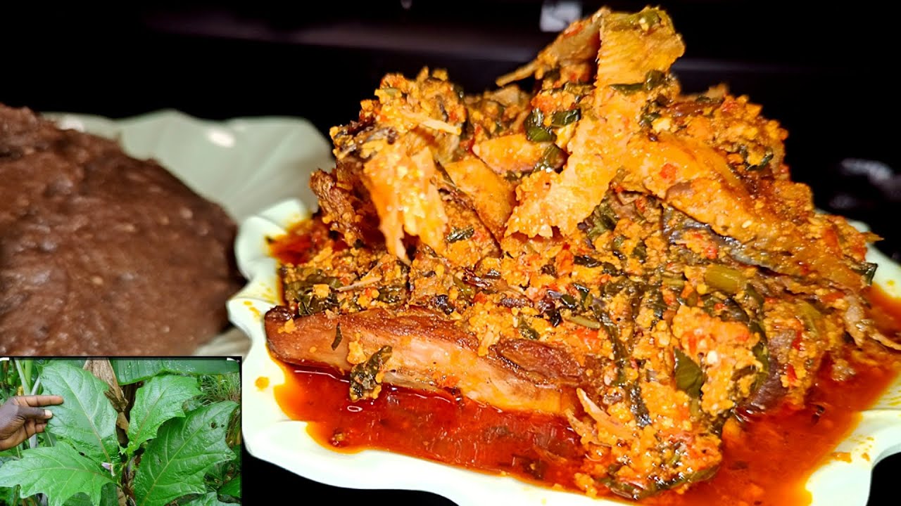 This is the best vegetable for egusi soup// Try it!!! background