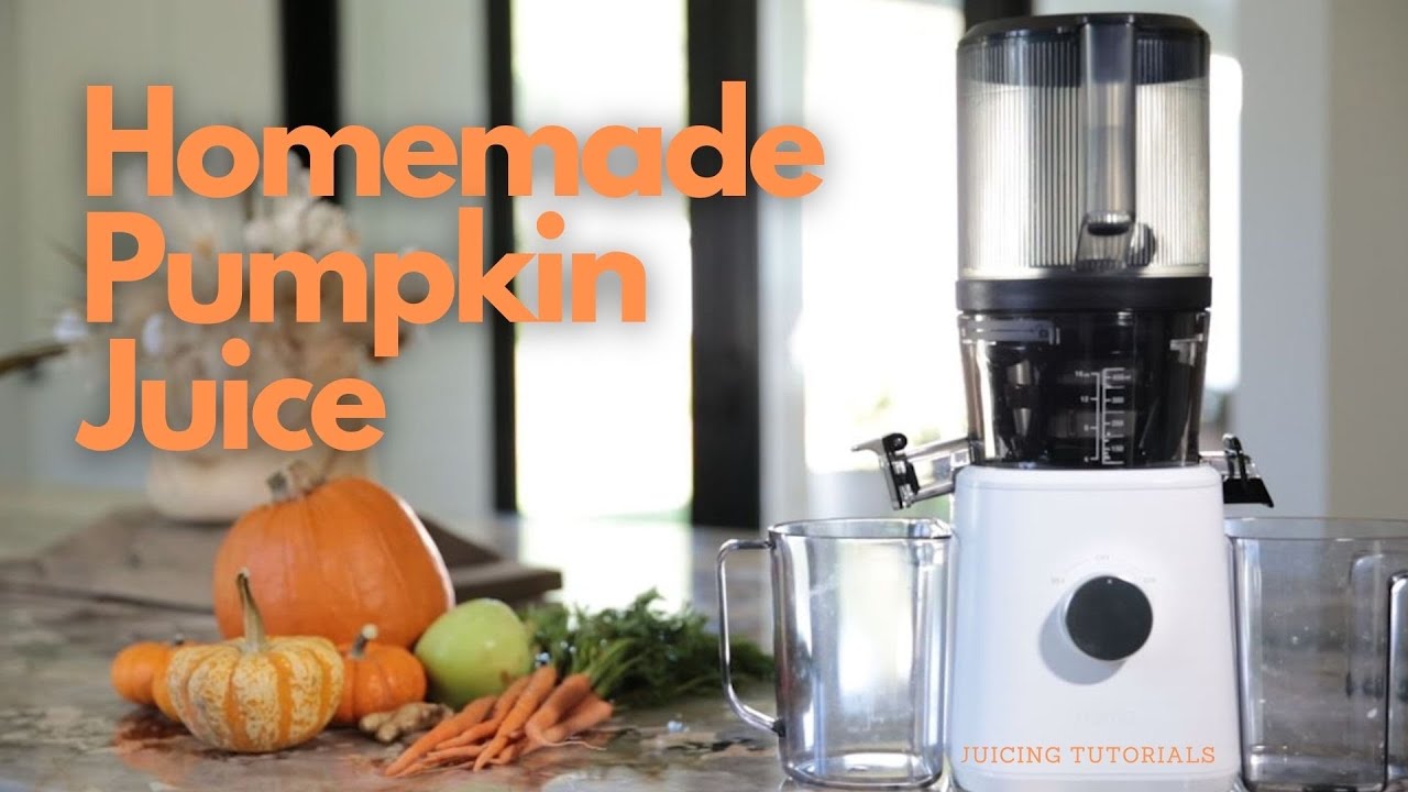 Pumpkin Juice Recipe for Healthy Eyes and Skin | JUICING TUTORIALS