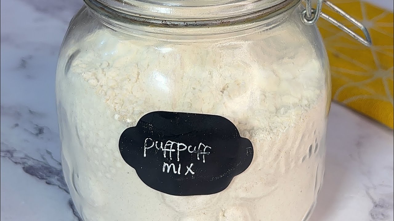 Puff Puff Mix | step by step recipe background