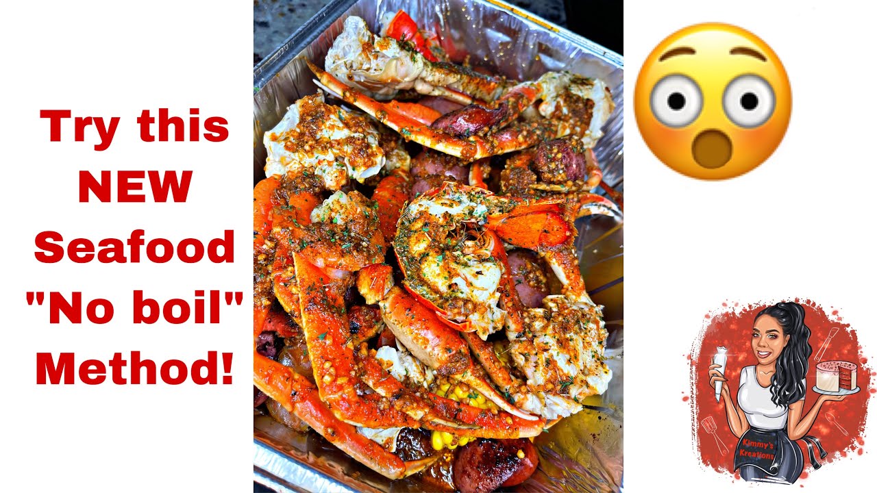 NEW Seafood “Boil” Method (instagram live video) background