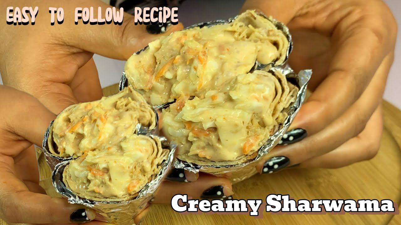 Easiest Shawarma Recipe For Beginners - Step By Step Easy Shawarma Recipe backdrop