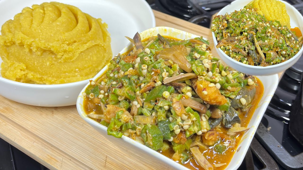 Grandma’s method of Making Okra Soup - Delicious and Easy Okra Soup