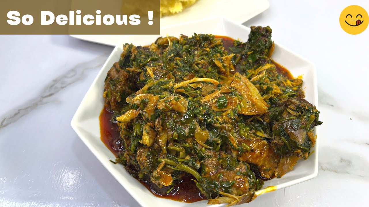 Only Waterleaf Soup - More delicious that you will eat it everyday!