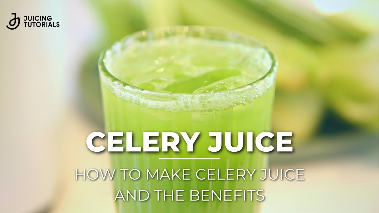 Why Celery Juice will save you background