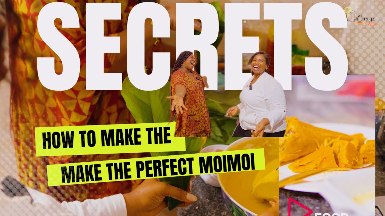 THE BEST FLUFFY BUTTERY NIGERIAN MOIMOI RECIPE | COOKING SERIES | EPISODE 2 | FEATURING MARGARET