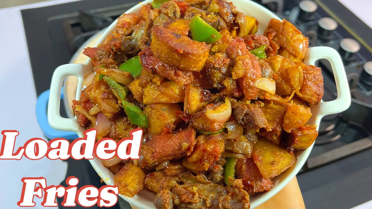 Loaded Party Delight - How to Make Loaded Party Fries background