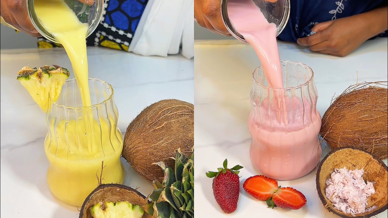 STRAWBERRY COLADA OR PINACOLADA ? background