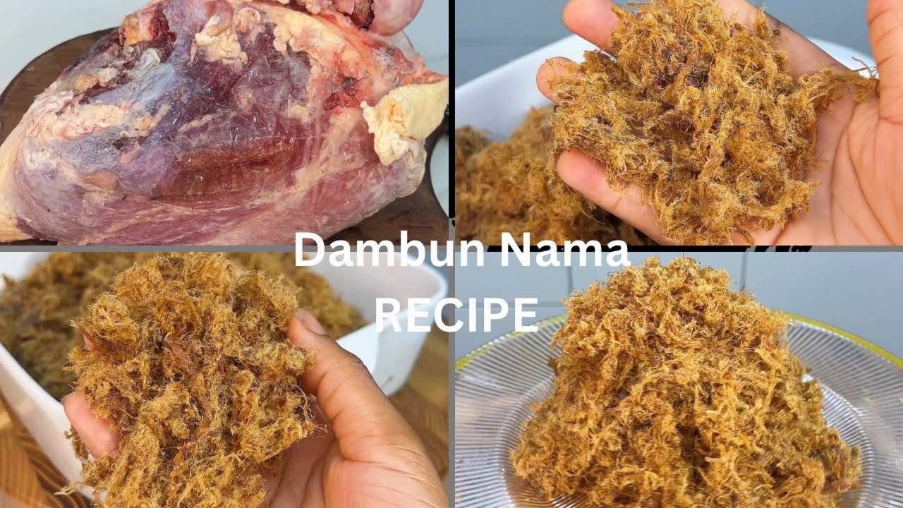 Dambun Nama | Beef Floss | Chef Amors background