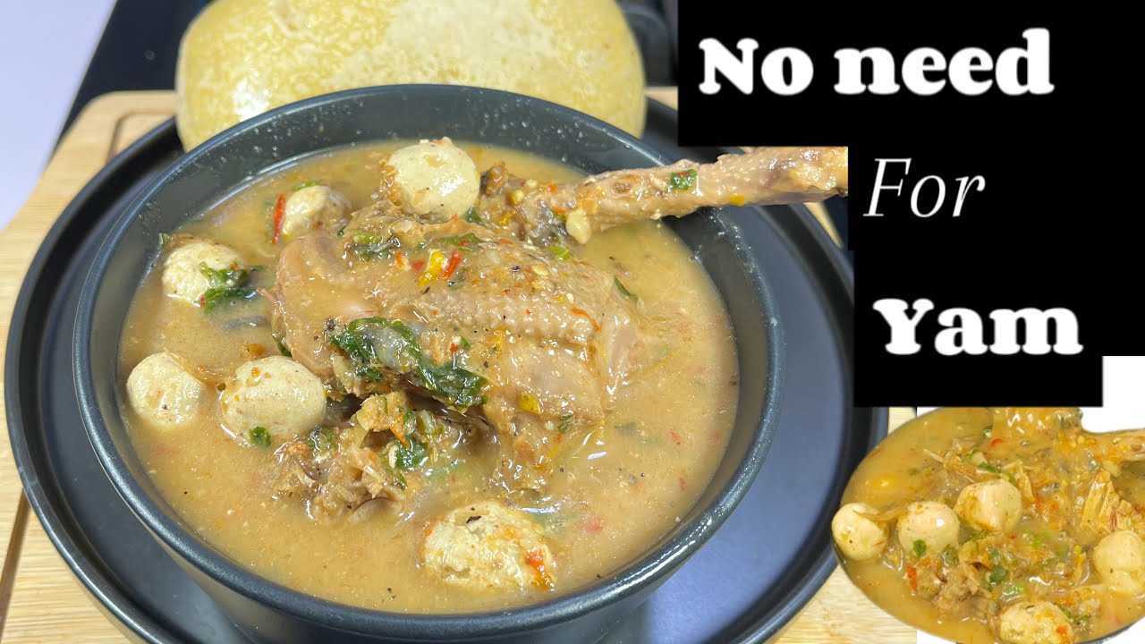 ORIGINAL OFE NSALA - How To Make Nigerian White Soup For Odogwu #nsalasoup (NO YAM THICKENER)