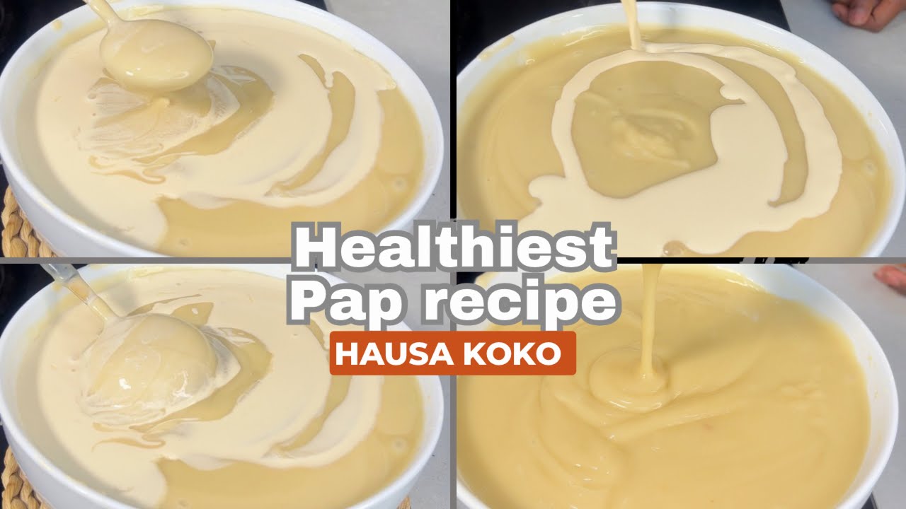HEALTHIEST PAP RECIPE | NORTHERN NIGERIAN KOKO RECIPE BY CHEFAMORS backdrop