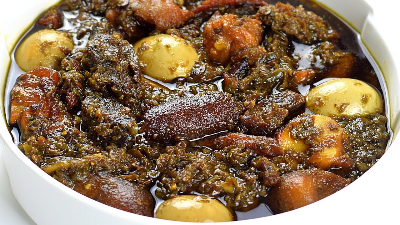HOW TO COOK PERFECT AYAMASE STEW - OFADA STEW | SISI JEMIMAH background