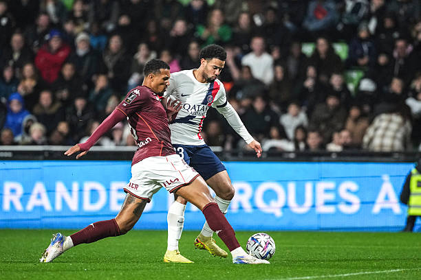 Metz vs PSG Full Match & Highlights