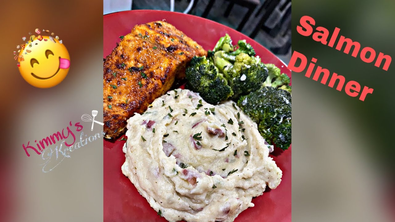 Salmon dinner