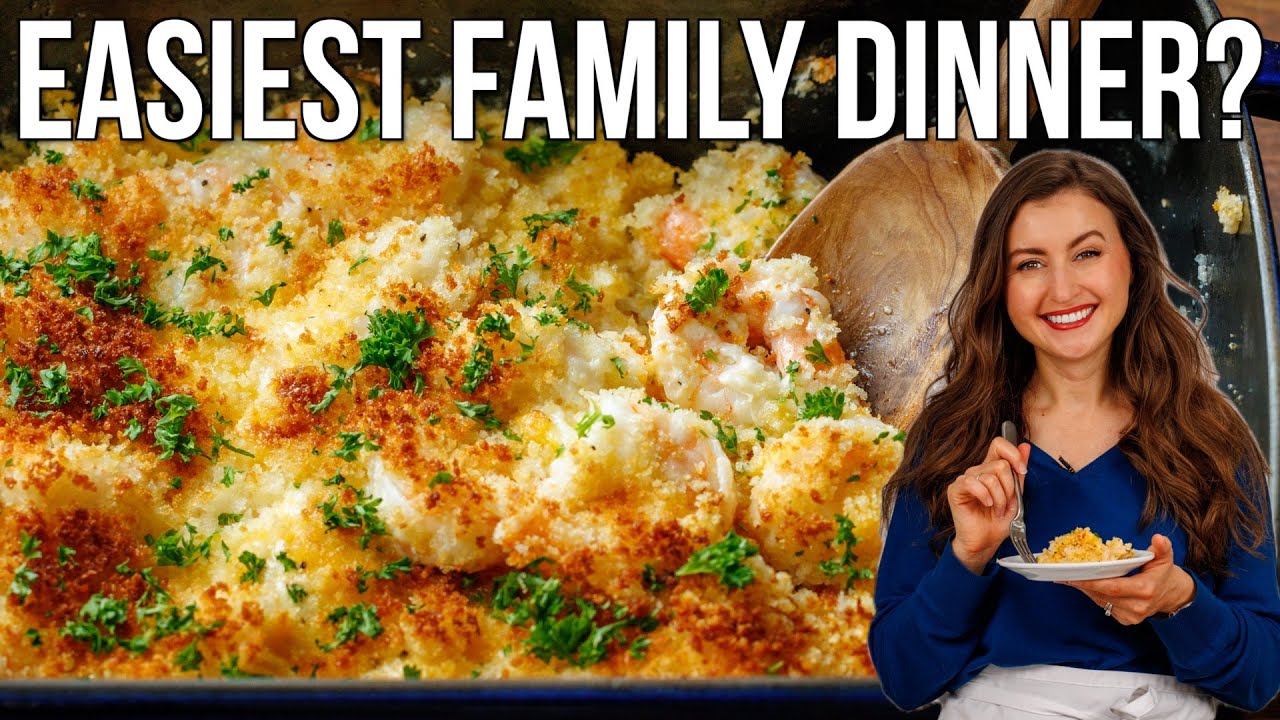 Quick & Easy Shrimp Casserole – Family Favorite! backdrop