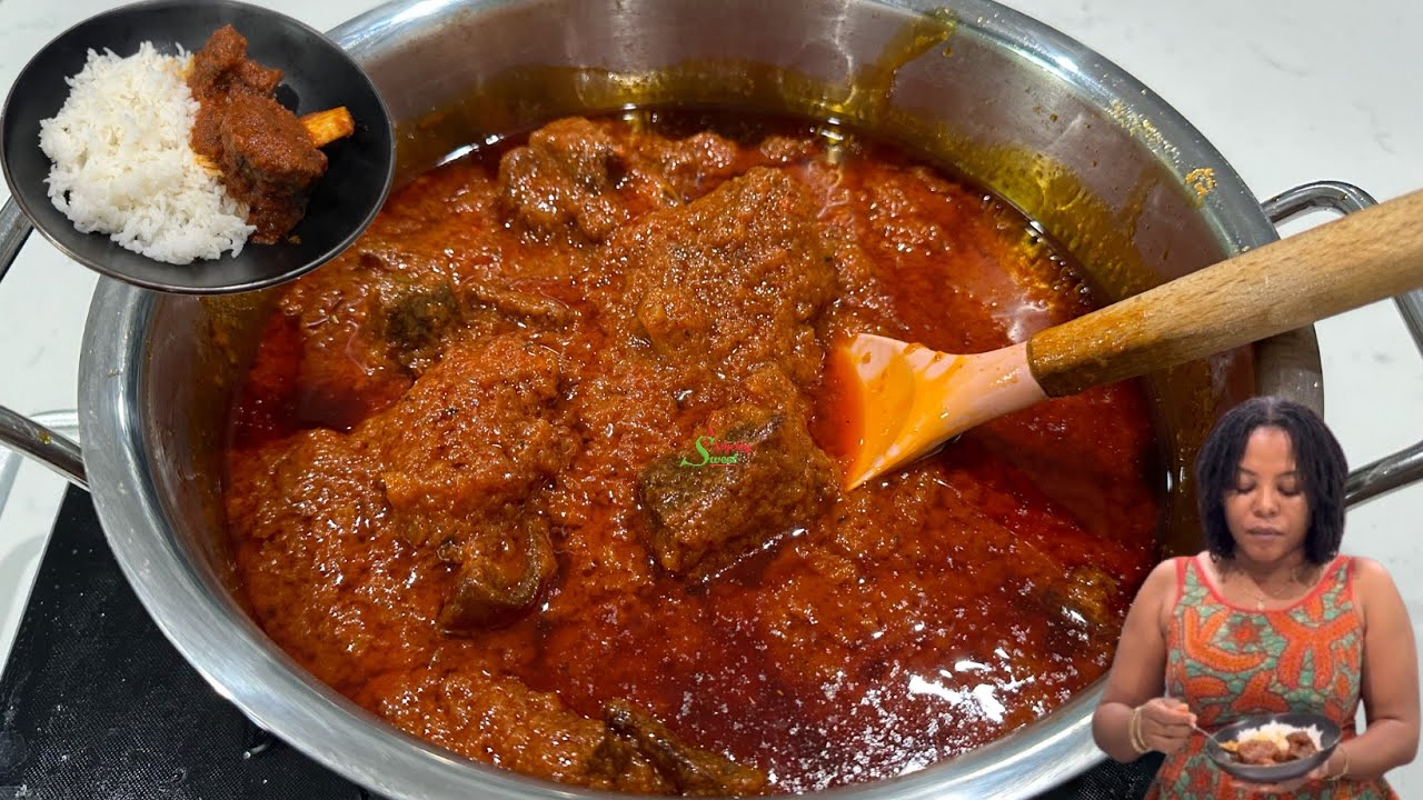 How To Make The Authentic Ghanaian Beef Stew Like A Pro In The Simplest Way background