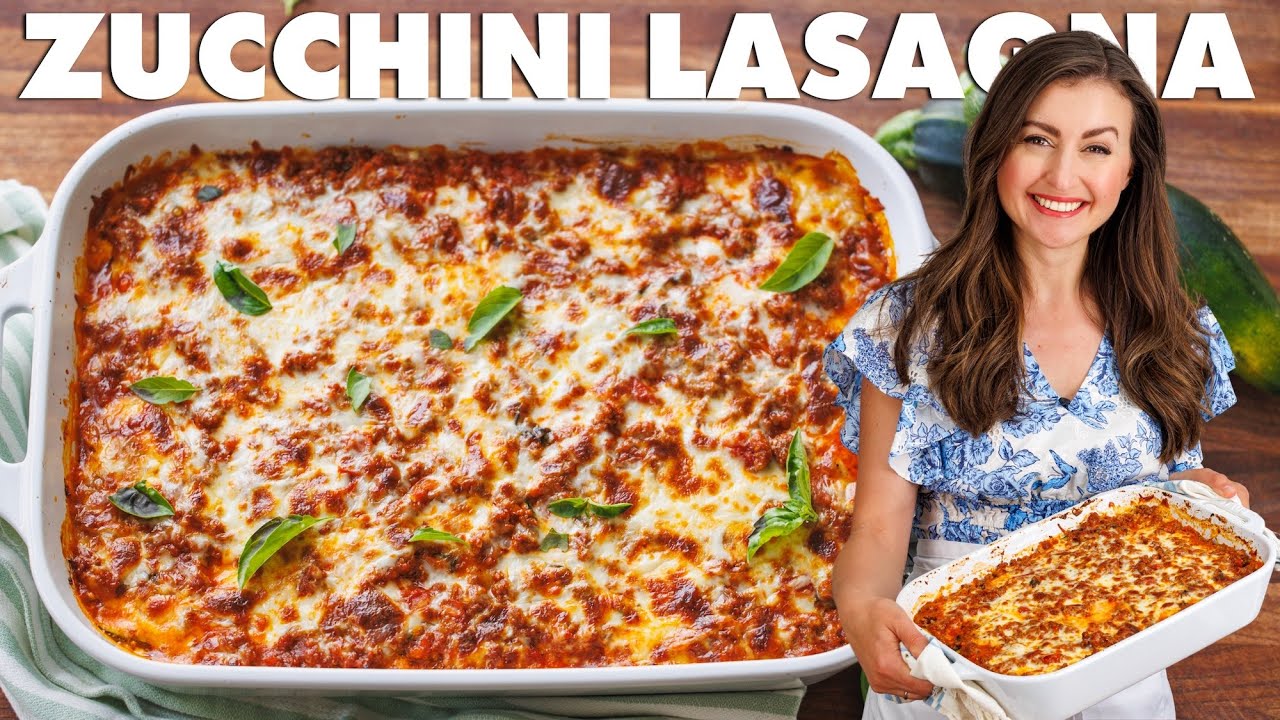 Easy Zucchini Lasagna Casserole backdrop
