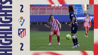 Eibar 2-2 Atlético de Madrid Femenino | ⚽ Jensen and Bøe Risa | HIGHLIGHTS, Liga F - MD14