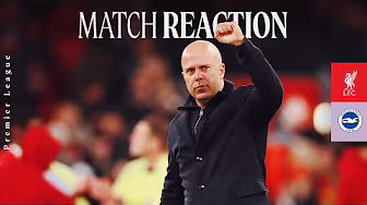 Reaction: Arne Slot's post-match press conference | Liverpool vs Brighton
